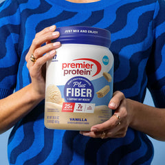 Vanilla Protein Plus Fiber Powder